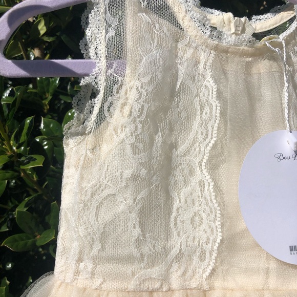 NWT Ivory dress size 2T - Picture 7 of 9